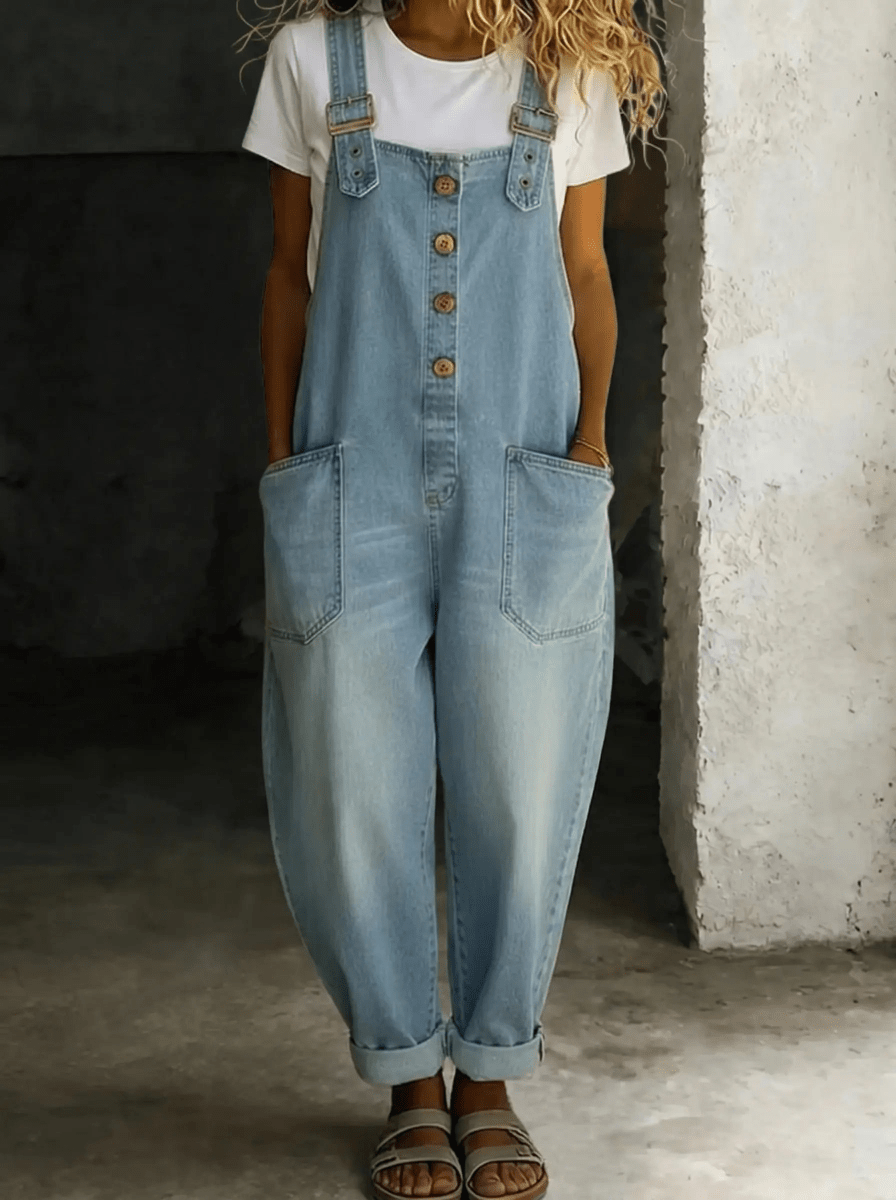 Carmen | Jumpsuit Vaquero Vintage - Elena Duval