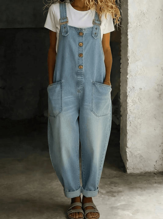 Carmen | Jumpsuit Vaquero Vintage - Elena Duval