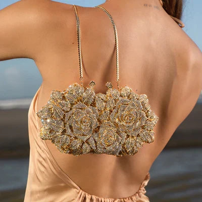 Luna | Bolso de Fiesta con Cristales