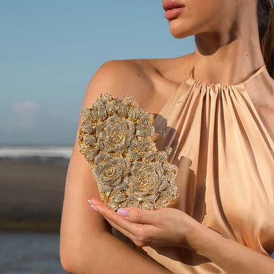 Luna | Bolso de Fiesta con Cristales