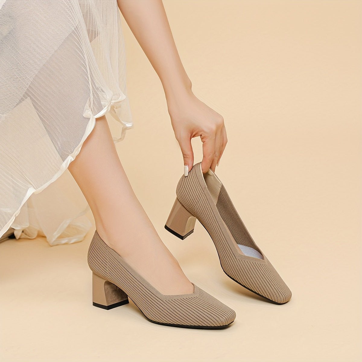 Clara | Zapato con Tacón - Elena Duval