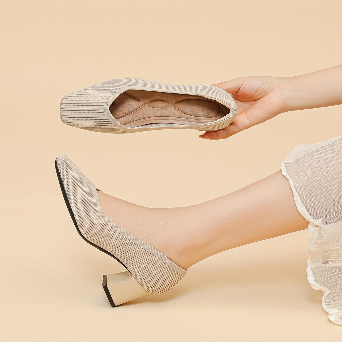 Clara | Zapato con Tacón - Elena Duval