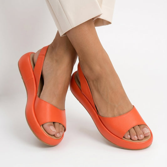 Claudia | Sandalias Planas con Suela Anatómica - Elena Duval