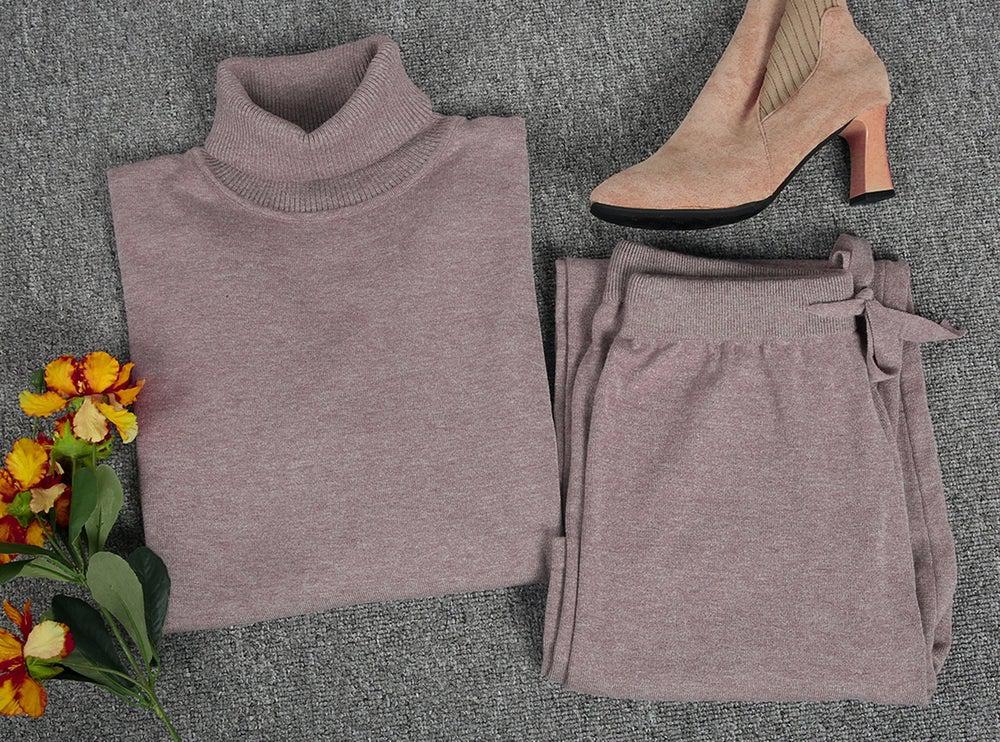 Coral | Conjunto de Punto - Elena Duval