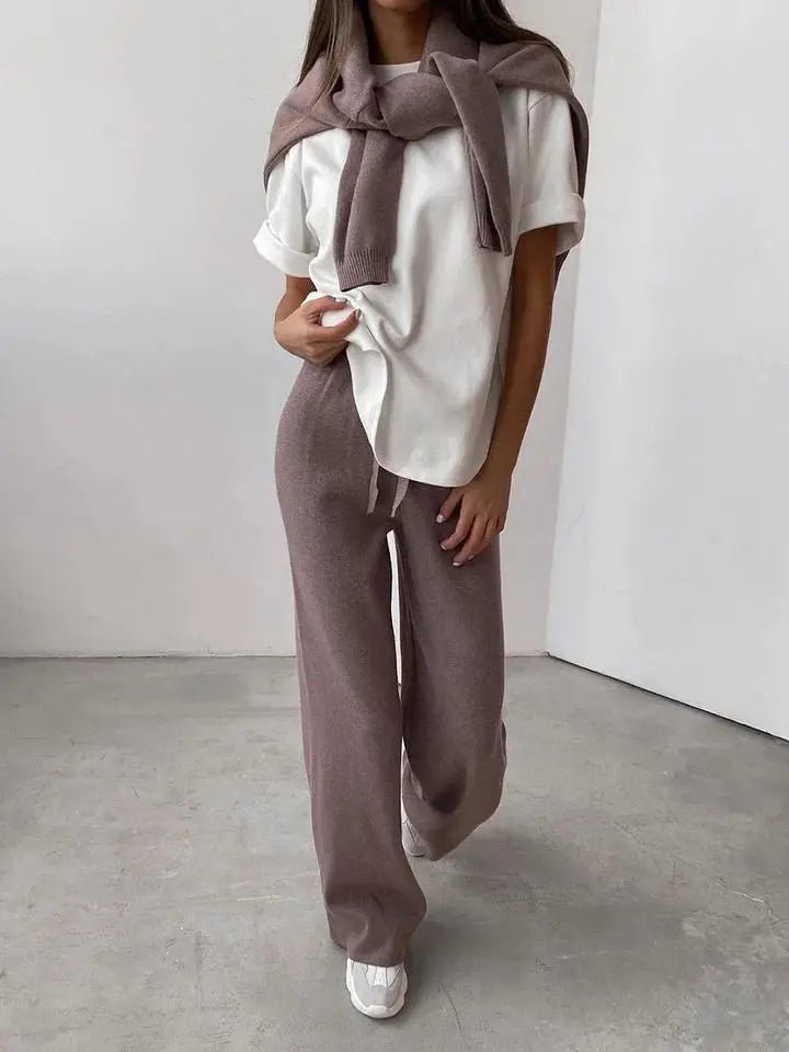 Coral | Conjunto de Punto - Elena Duval