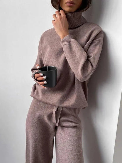 Coral | Conjunto de Punto - Elena Duval