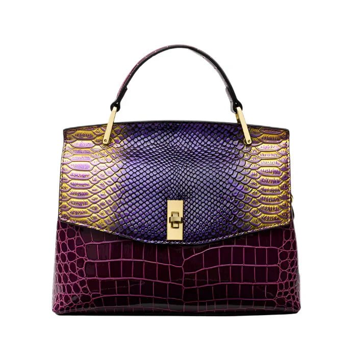 Crocelle | Bolso de Hombro Efecto Serpiente - Elena Duval
