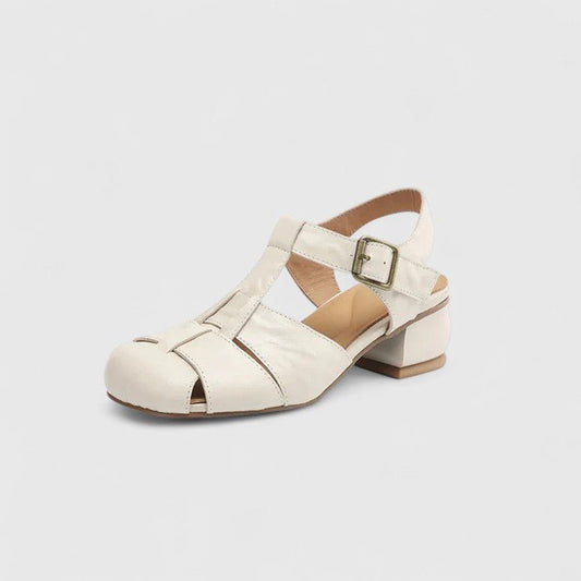 Diana - Sandalias Elegantes de Cuero - Elena Duval