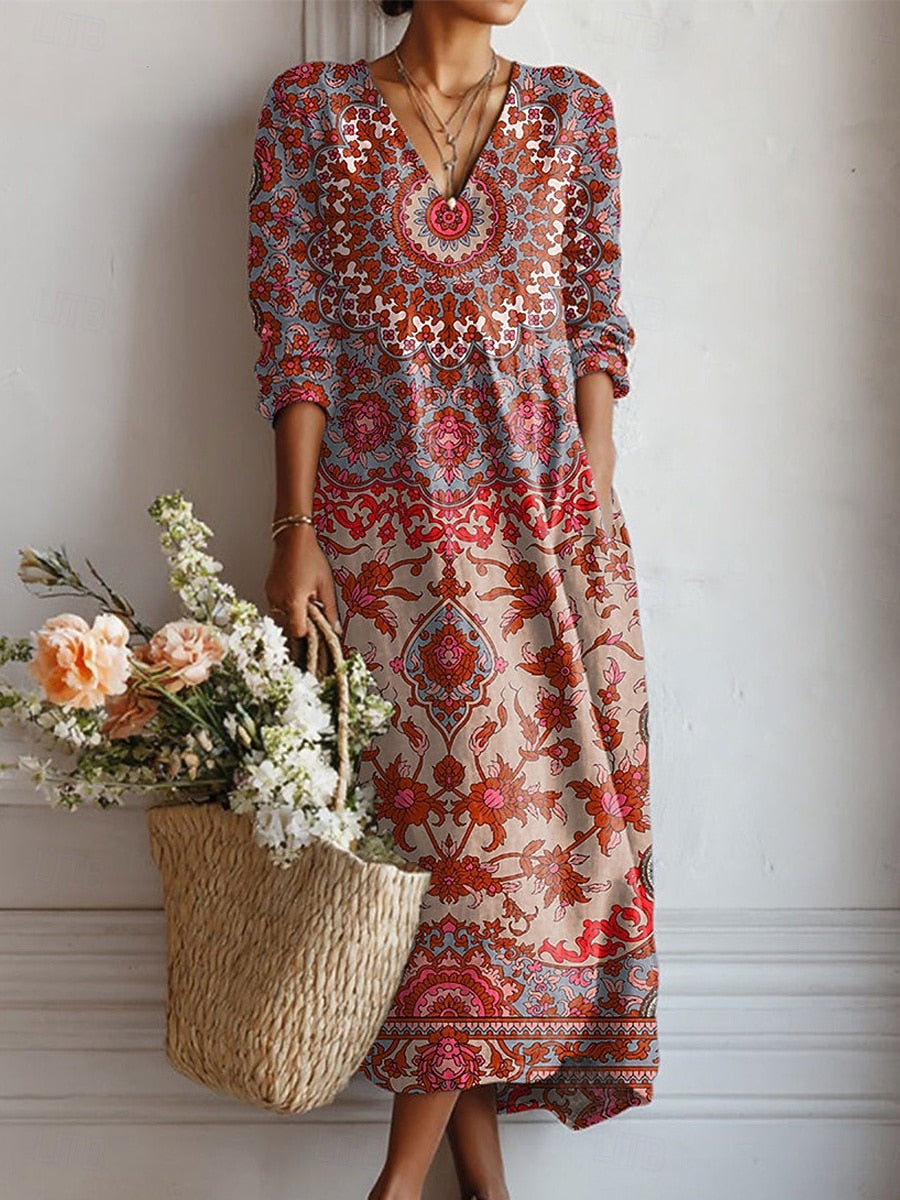 Vestido Largo Bohemio