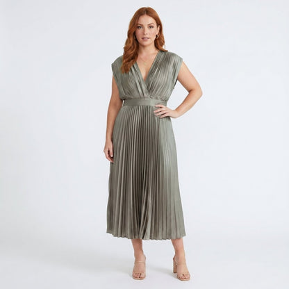 Eduarda - Vestido Midi Elegante - Elena Duval