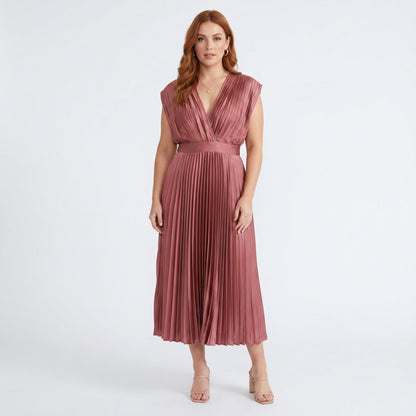 Eduarda - Vestido Midi Elegante - Elena Duval