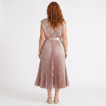 Eduarda - Vestido Midi Elegante - Elena Duval