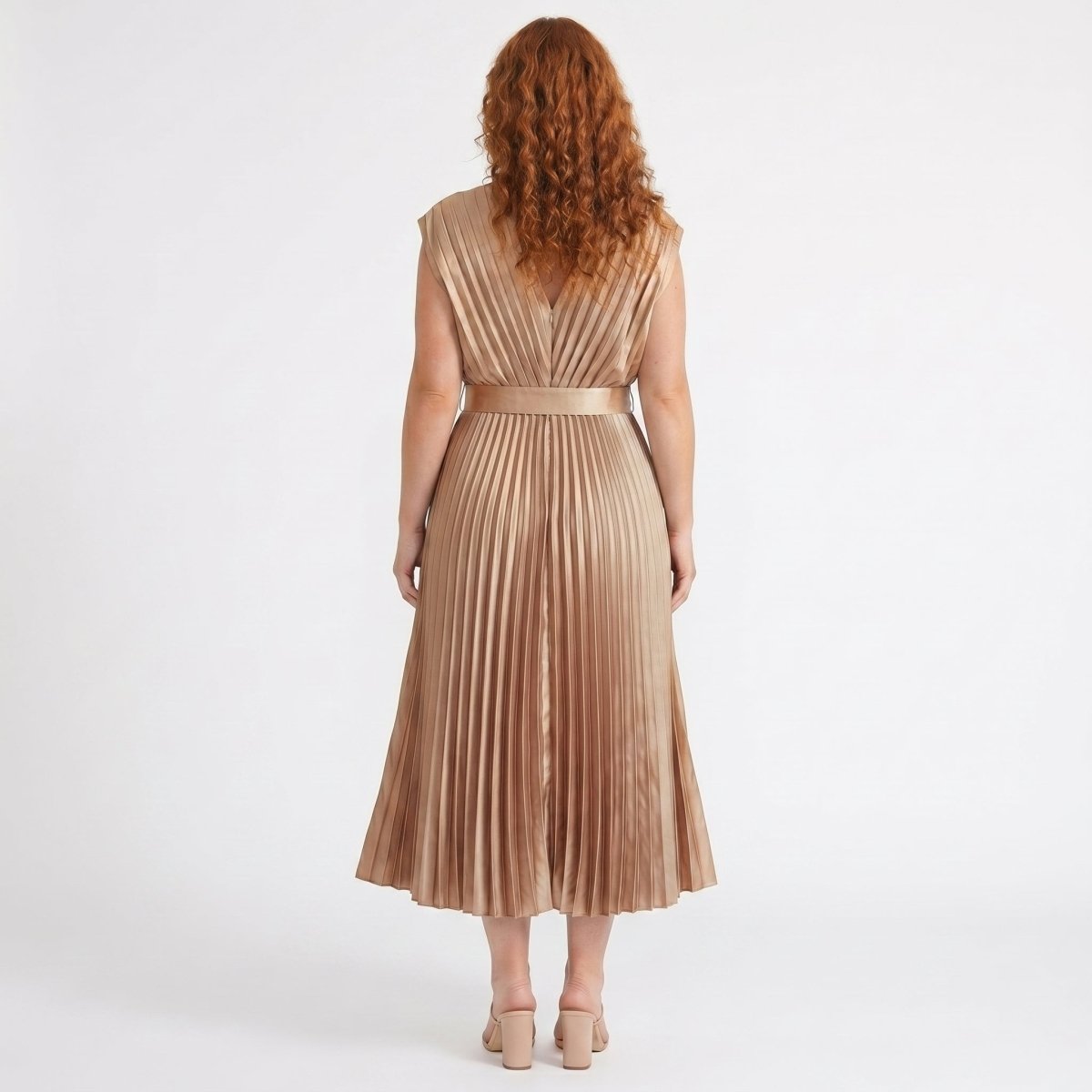 Eduarda - Vestido Midi Elegante - Elena Duval