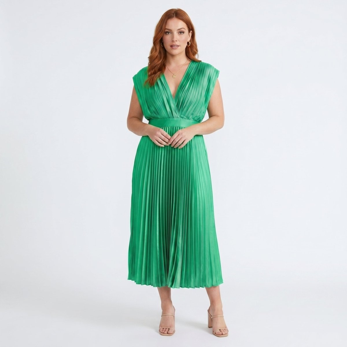 Eduarda - Vestido Midi Elegante - Elena Duval