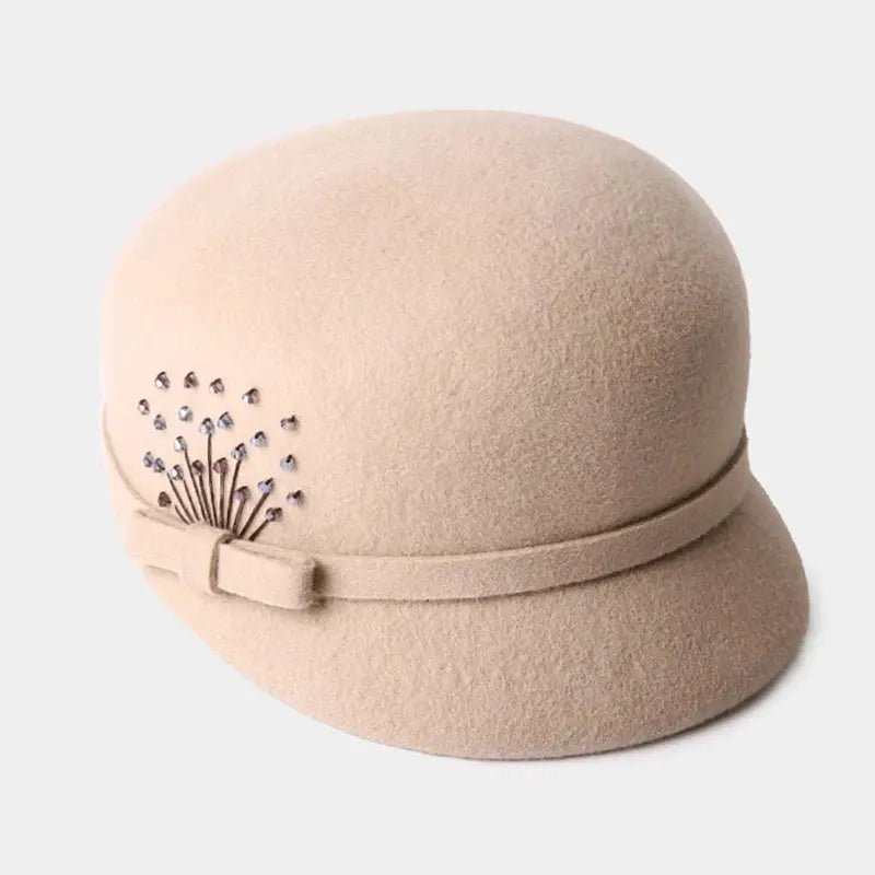 Eleanor | Sombrero Cloche de Lana - Elena Duval