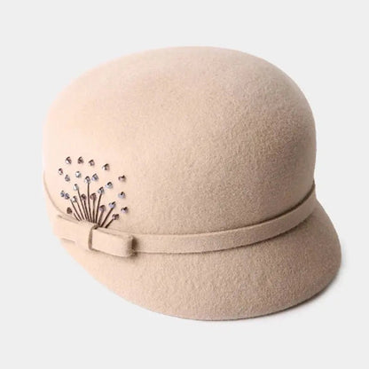 Eleanor | Sombrero Cloche de Lana - Elena Duval