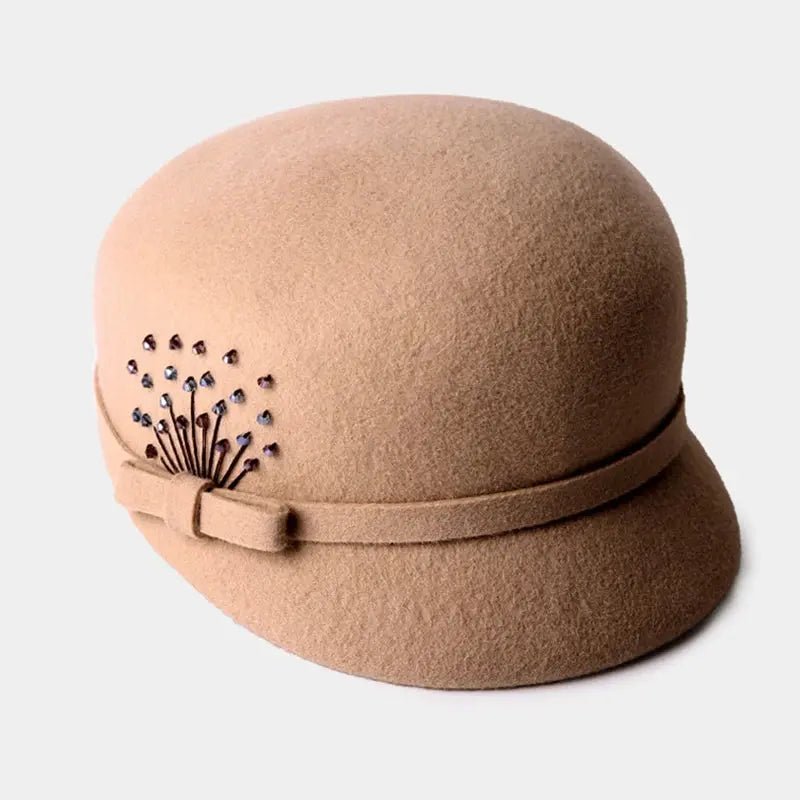 Eleanor | Sombrero Cloche de Lana - Elena Duval