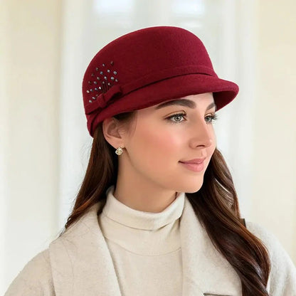 Eleanor | Sombrero Cloche de Lana - Elena Duval
