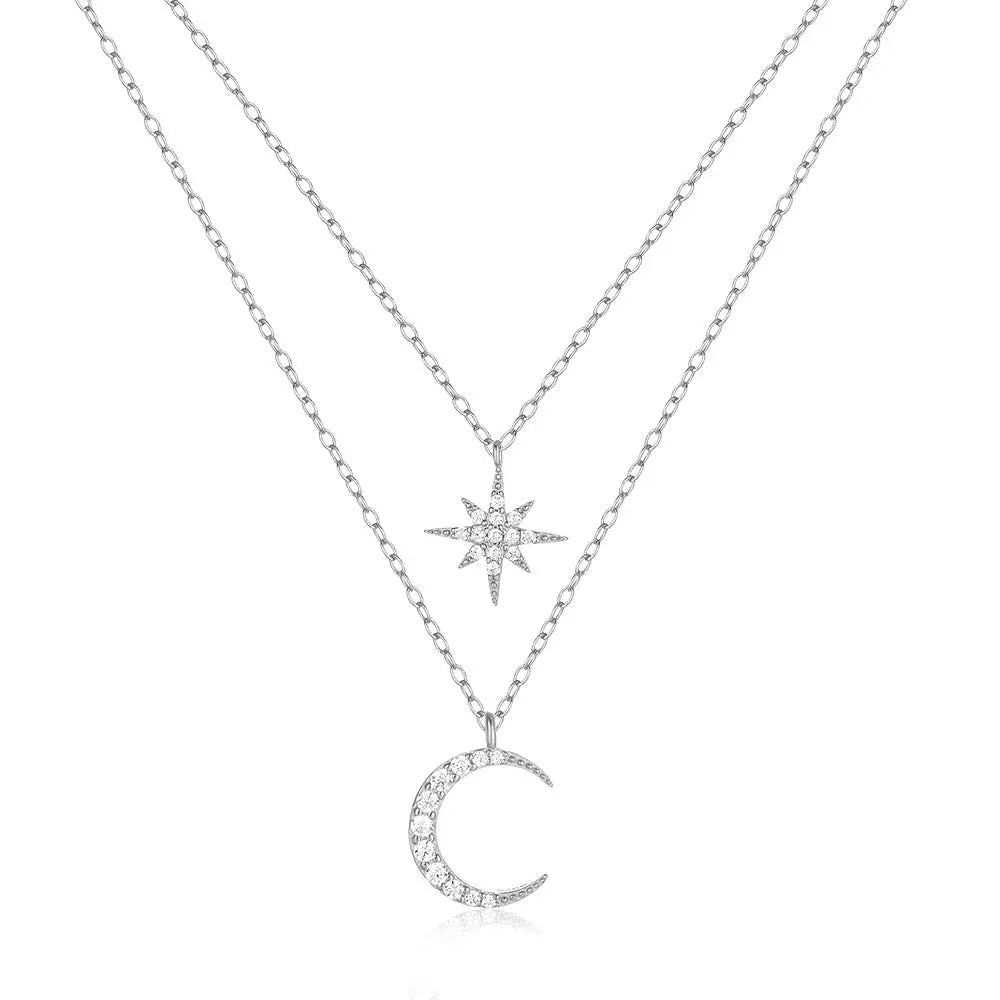 Elisa – Collar de Plata con Colgante Circular - Elena Duval