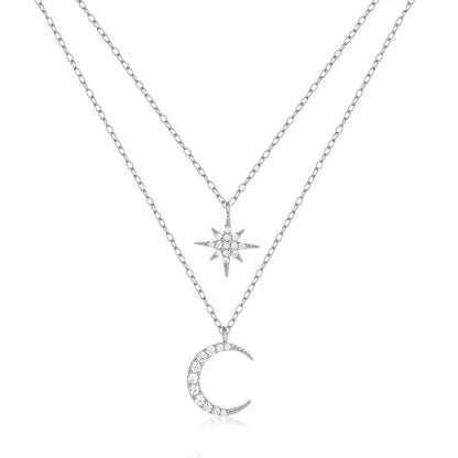 Elisa – Collar de Plata con Colgante Circular - Elena Duval