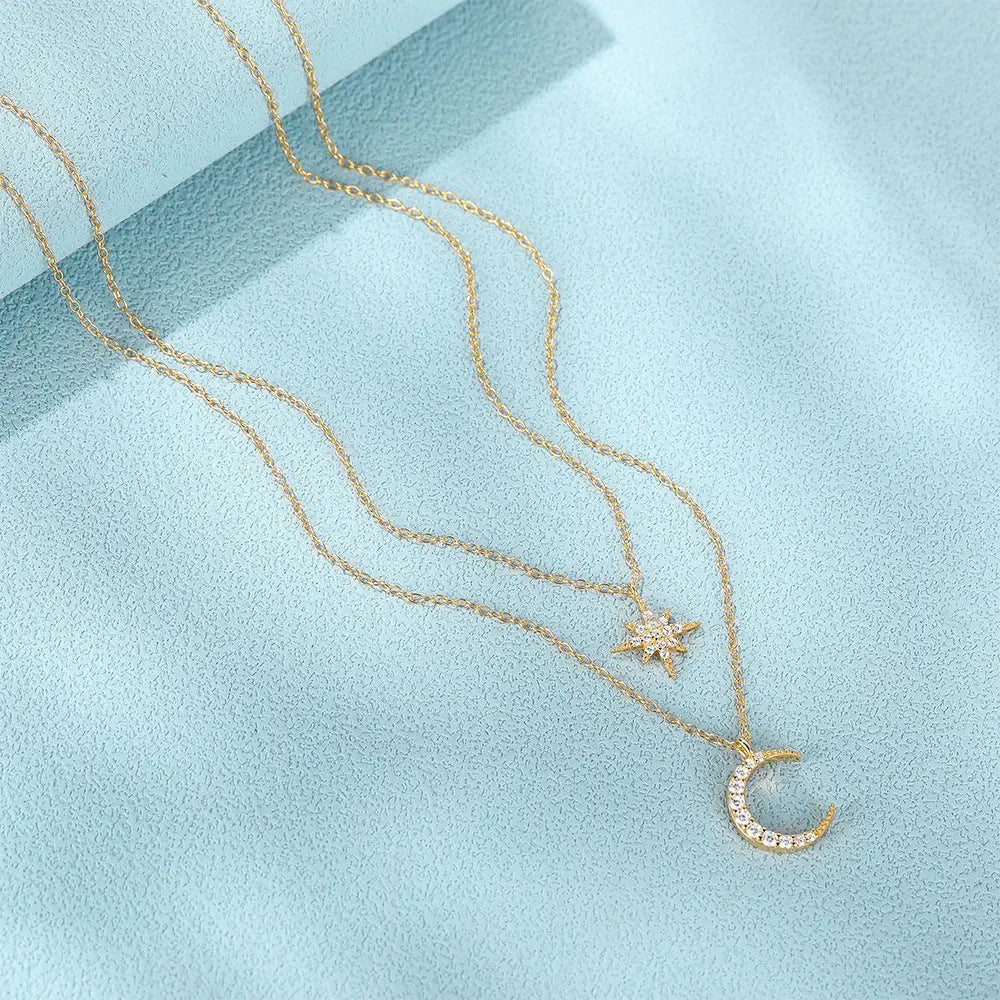 Elisa – Collar de Plata con Colgante Circular - Elena Duval