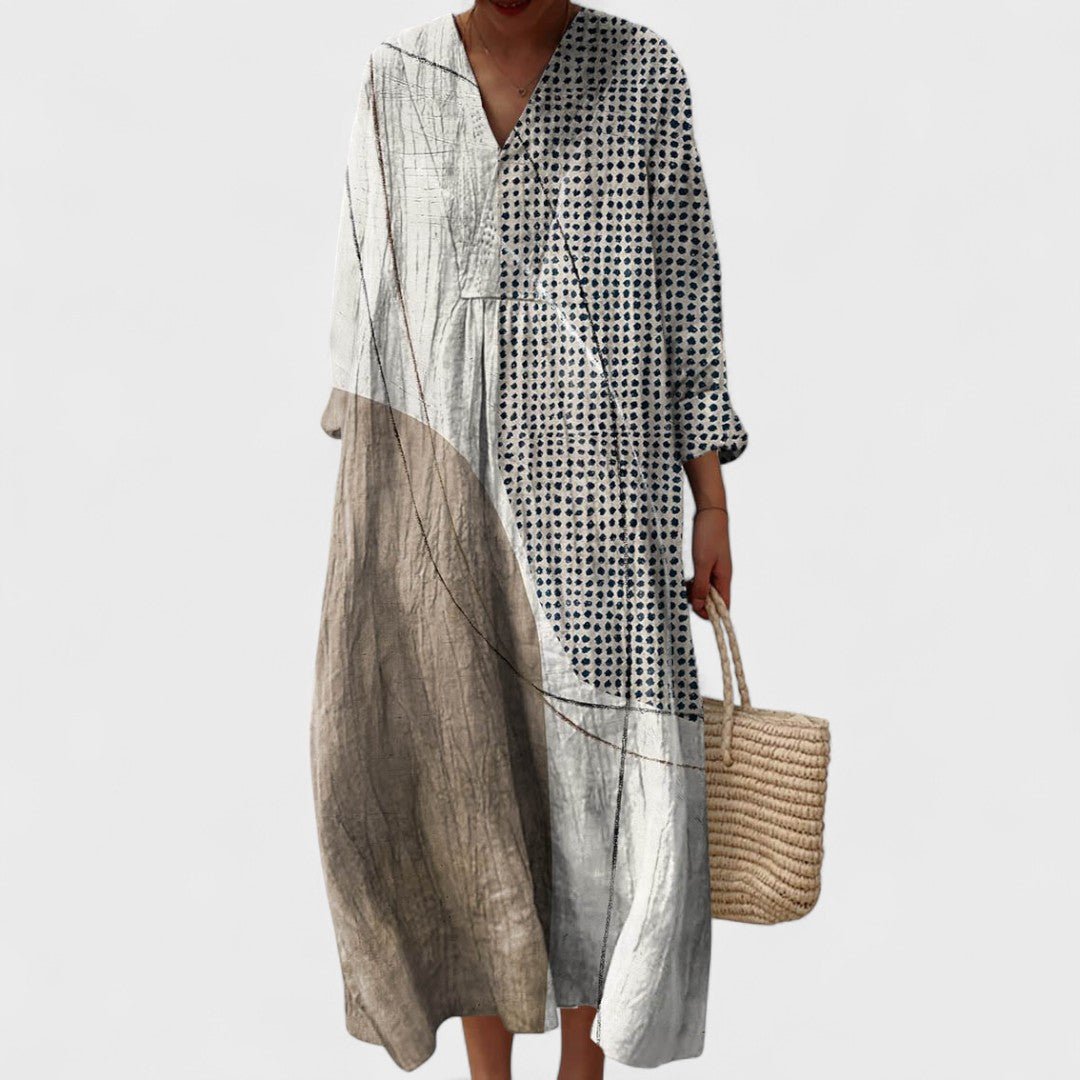 Elisa | Vestido Boho Artístico - Elena Duval