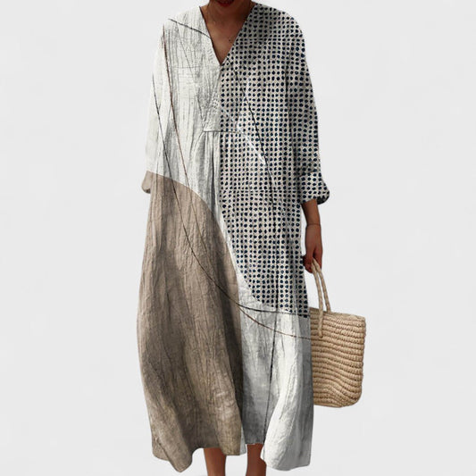 Elisa | Vestido Boho Artístico - Elena Duval