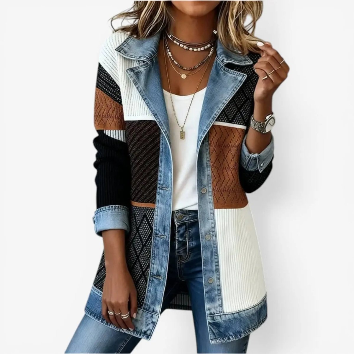 Emilia | Chaqueta Vaquera Unisex - Elena Duval