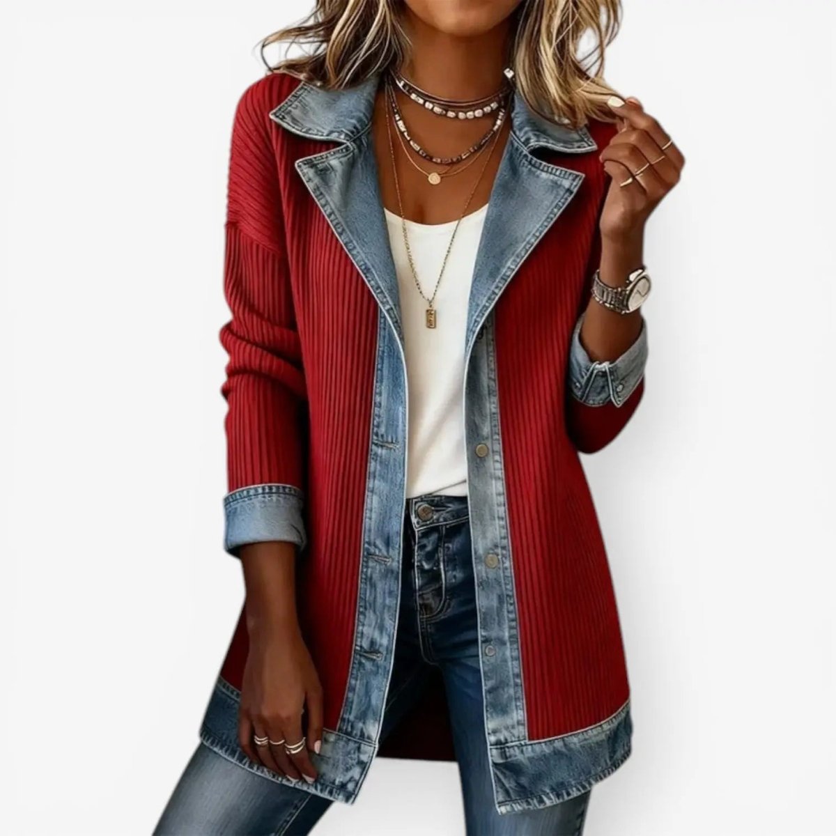 Emilia | Chaqueta Vaquera Unisex - Elena Duval