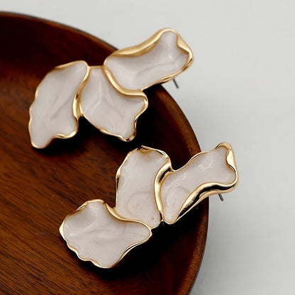 Pendientes de Pétalos de Perla