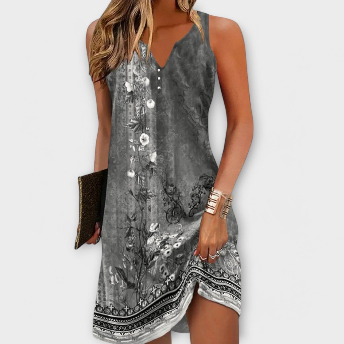 Flavia - Vestido Camisero Midi - Elena Duval