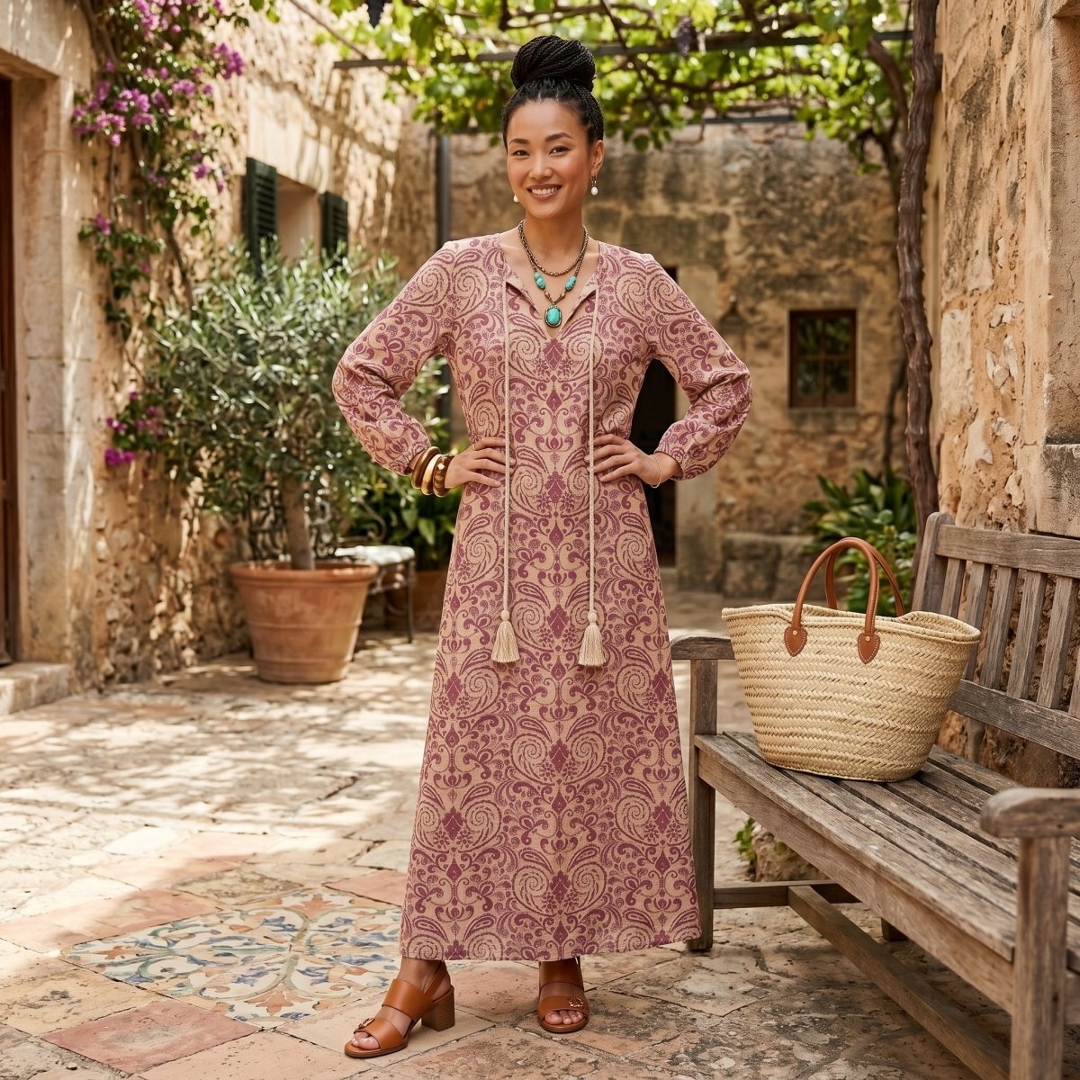 Flor - Vestido de Verano Estilo Boho - Elena Duval