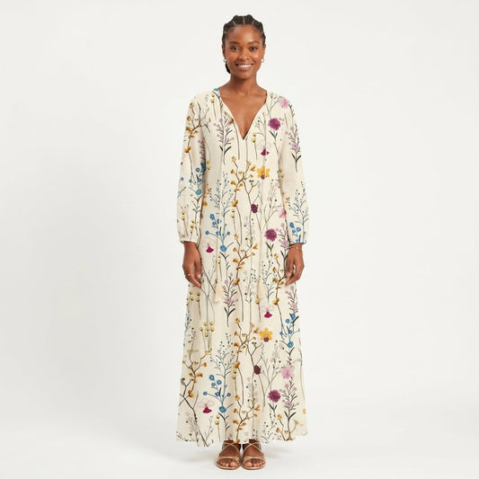 Flor - Vestido de Verano Estilo Boho - Elena Duval