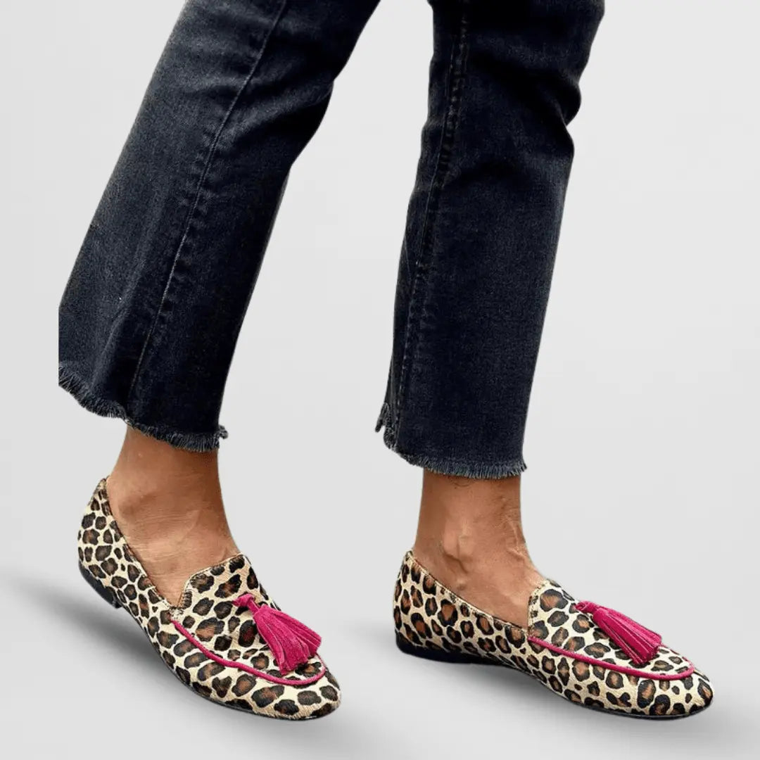 Francesca | Mocasín con Flecos - Elena Duval