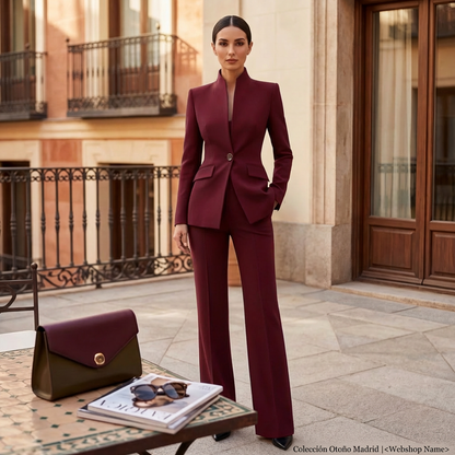 Beatriz | Conjunto de Traje con Chaqueta y Pantalón