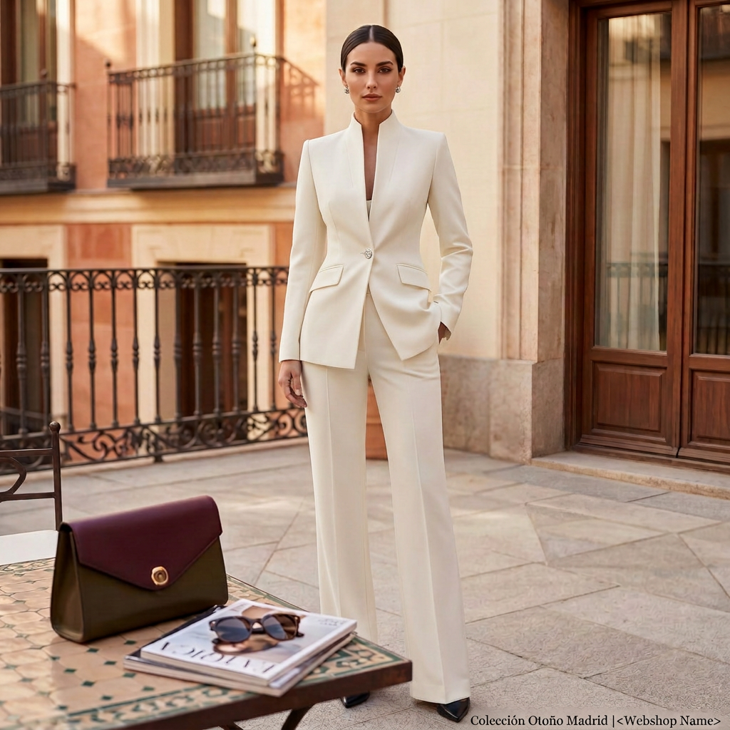 Beatriz | Conjunto de Traje con Chaqueta y Pantalón