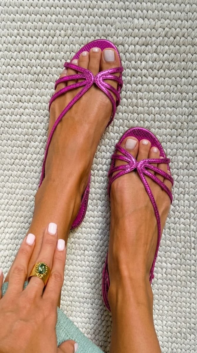 Ginevra | Sandalias Doradas Elegancia de Verano - Elena Duval