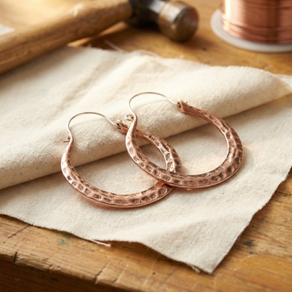 Ember | Pendientes en Tono Cobre