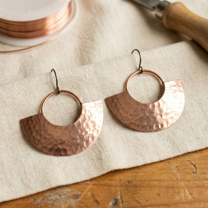 Brezza | Pendientes en Tono Cobre