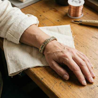 Bracciale in Rame di Lucia & Mila - Weave