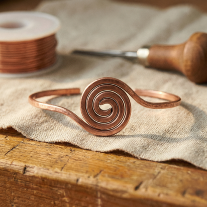 Bracciale alla Caviglia in Rame di Lucia & Mila - Riva