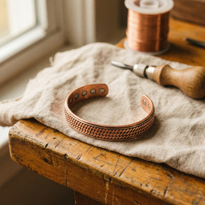 Bracciale in Rame di Lucia & Mila - Wave