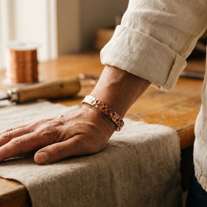 Bracciale in Rame di Lucia & Mila - Furrow