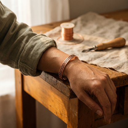 Bracciale in Rame di Lucia & Mila - Attuale