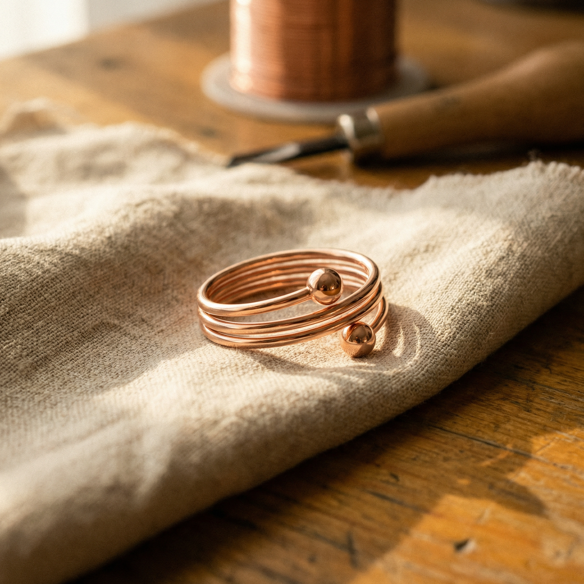 Silt | Anillo en Tono Cobre