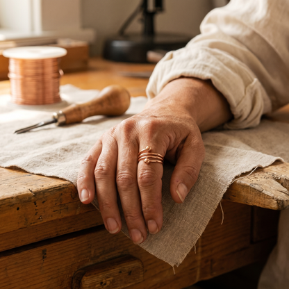 Silt | Anillo en Tono Cobre
