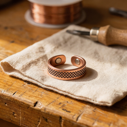 Griglia | Anillo en Tono Cobre