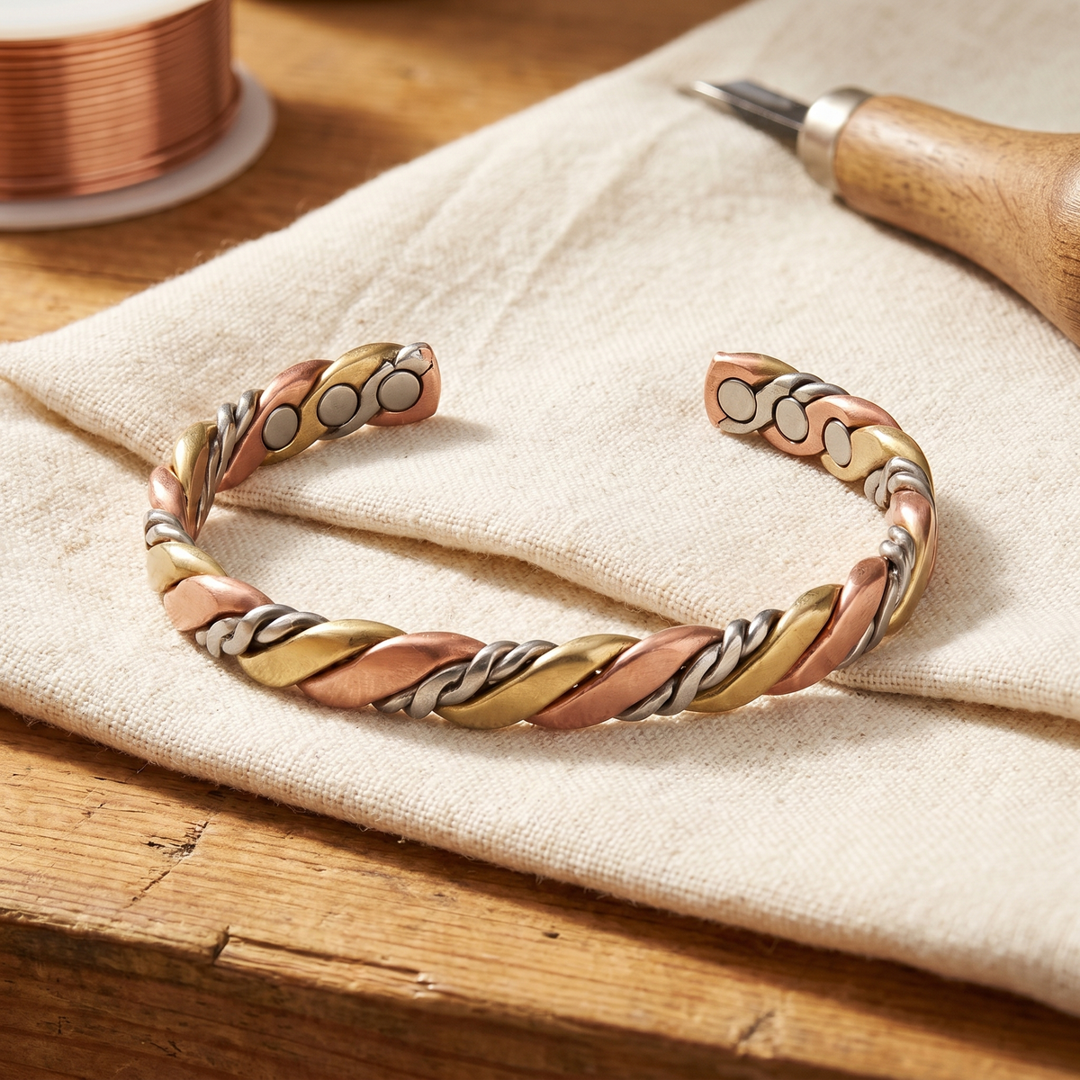 Selce | Pulsera en Tono Cobre