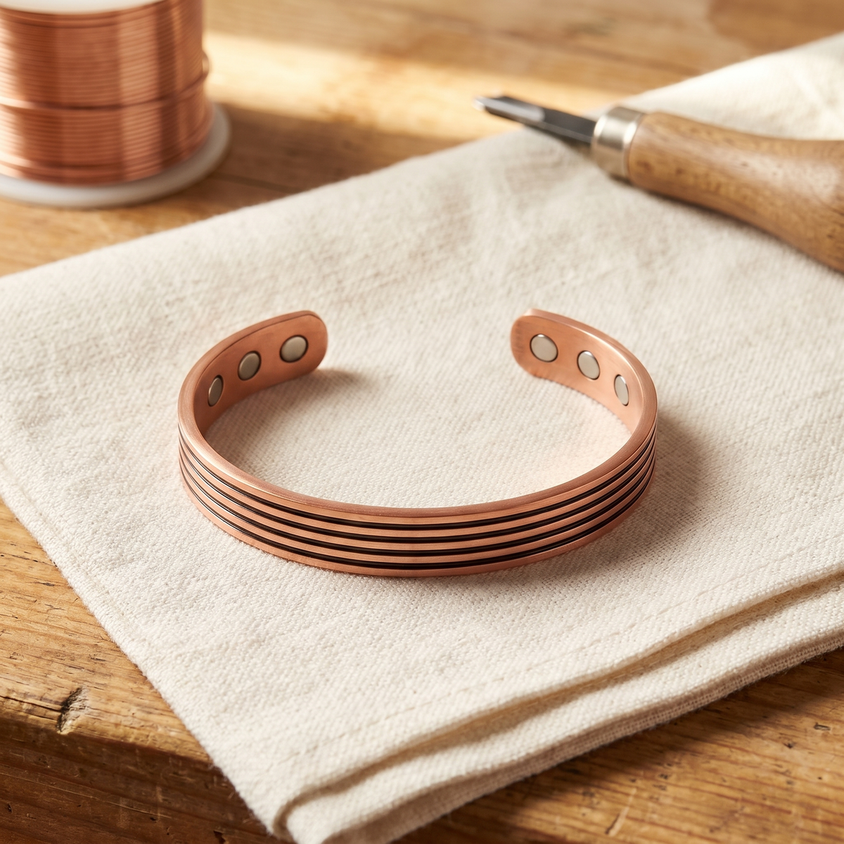 Bracciale in Rame di Lucia & Mila - Salvia
