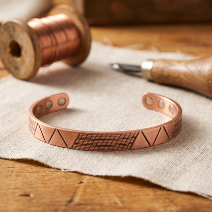 Bracciale in Rame di Lucia & Mila - Crest